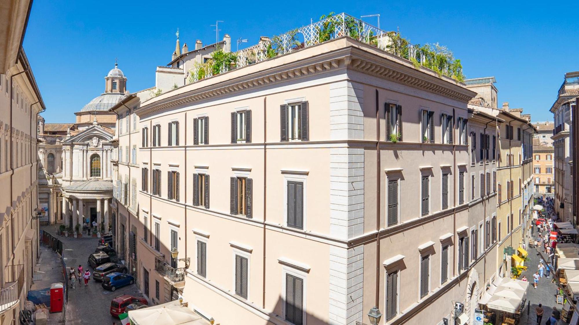 Piazza Navona Elegant And Central Three-Room Apt 로마 외부 사진